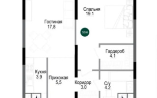 Продажа 2-комнатной квартиры, 59.6 м², ул. Утепова, дом  31 - Продажа квартир в Алматы