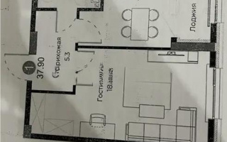 Продажа 1-комнатной квартиры, 38 м², ул. Молдагалиева, дом  3 - Продажа квартир в Астане