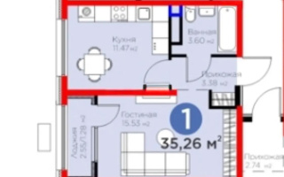 Продажа 1-комнатной квартиры, 35.36 м², мкр-н Гажайып, дом  11/17а - Продажа  однокомнатных квартир в новостройках Алматы без посредников