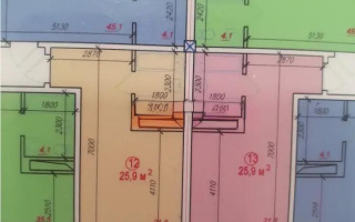 Продажа 1-комнатной квартиры, 27 м², 20 мкр., дом  46/3 - Продажа квартир в Алматы