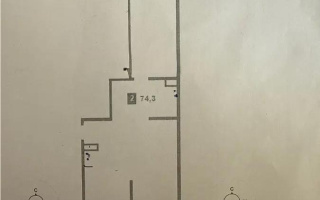 Продажа 3-комнатной квартиры, 74.3 м², ул. Сыбызгы, дом  100 стр - Продажа квартир в Алматы без посредников