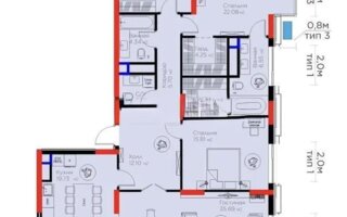 Продажа 4-комнатной квартиры, 149.67 м²