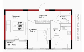 Продажа 2-комнатной квартиры, 61 м² - Продажа недвижимости в Астане - страница 27