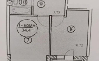 Продажа 1-комнатной квартиры, 35 м² - Продажа однокомнатных квартир в блочном доме в Астане