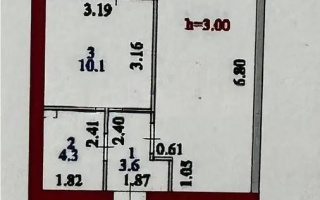 Продажа 1-комнатной квартиры, 39.15 м², ул. Нажимеденова, дом  30/1 - Продажа  однокомнатных квартир в Астане с фото