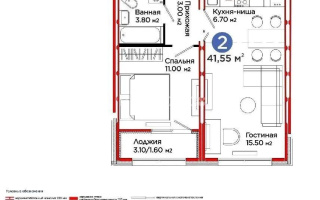 Продажа 2-комнатной квартиры, 42 м², ул. Е-103, дом  5 - Продажа  двухкомнатных квартир в Астане без посредников