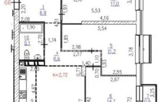 Продажа 4-комнатной квартиры, 93 м² - Продажа  четырехкомнатных квартир в новостройках Алматы