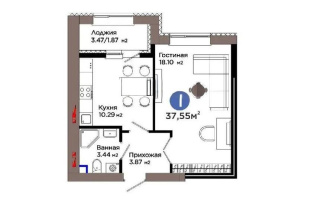 Продажа 1-комнатной квартиры, 37.55 м² - Продажа квартир в Астане - страница 45