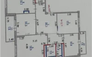Продажа 4-комнатной квартиры, 101.2 м², пр. Сарыарка, дом  11 - Продажа квартир в Астане