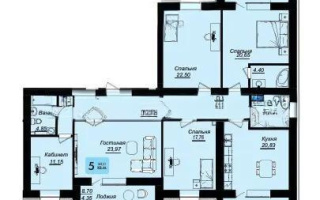 Продажа 5-комнатной квартиры, 177.7 м² - Продажа  пятикомнатных квартир в новостройках Астаны