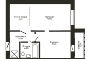 Продажа 2-комнатной квартиры, 48 м², ул. Таттимбета, дом  40 - Продажа  двухкомнатных квартир в новостройках Караганды без посредников