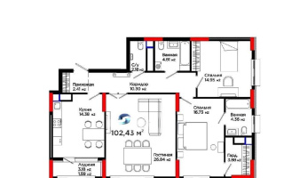 Продажа 3-комнатной квартиры, 104 м² - Продажа квартир от собственников в Астане - страница 4