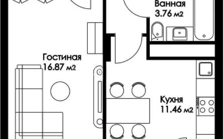 Продажа 1-комнатной квартиры, 45.11 м², ул. Нажимеденова, дом  29 стр - Продажа  однокомнатных квартир в Астане с фото