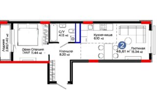 Продажа 2-комнатной квартиры, 46.61 м² - Продажа квартир в Казахстане - страница 97