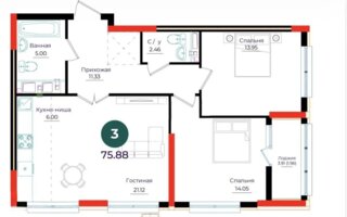 Продажа 3-комнатной квартиры, 76 м² - Продажа трехкомнатных квартир в Казахстане - страница 8