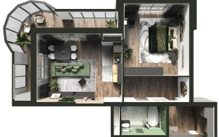 Продажа 2-комнатной квартиры, 84.8 м², ул. Аскарова, дом  1105 - Продажа  двухкомнатных квартир в Алматы