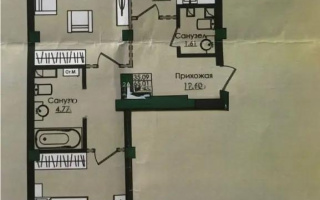Продажа 2-комнатной квартиры, 69.8 м², ул. Е-779, дом  32 - Продажа  двухкомнатных квартир в новостройках Астаны с фото