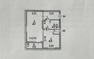 Продажа 1-комнатной квартиры, 41.9 м²