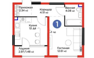 Продажа 1-комнатной квартиры, 35.47 м² - Продажа однокомнатных квартир от собственников в Алматы - страница 12