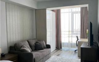 Продажа 1-комнатной квартиры, 43.9 м², ул. Толе би, дом  189/3 - Продажа  однокомнатных квартир в новостройках Алматы без посредников