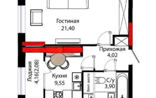 Продажа 1-комнатной квартиры, 42 м² - Продажа однокомнатных квартир в Астане
