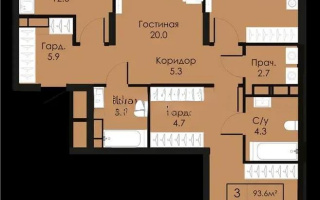 Продажа 3-комнатной квартиры, 94 м², ул. Сыганак, дом  22/1 - Продажа квартир в Казахстане