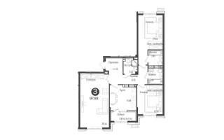 Продажа 3-комнатной квартиры, 98 м² - Продажа трехкомнатных квартир в Алматы