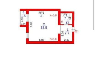 Продажа 1-комнатной квартиры, 52 м², 137 учетный квартал, дом  343 - Продажа  однокомнатных квартир в Караганде без посредников