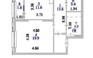 Продажа 3-комнатной квартиры, 86.6 м², ул. Е-882, дом  7 - Продажа  трехкомнатных квартир в новостройках Астаны