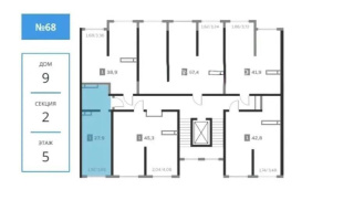 Продажа 1-комнатной квартиры, 27.9 м² - Продажа квартир в новостройках Алматы