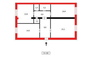 Продажа 3-комнатной квартиры, 82 м² - Продажа квартир в кирпичном доме в Казахстане - страница 184