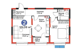 Продажа 2-комнатной квартиры, 59 м² - Продажа двухкомнатных квартир в Алматы - страница 6