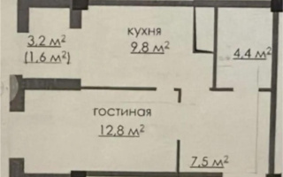 Продажа 1-комнатной квартиры, 39 м², ул. Муканова, дом  78/3 - Продажа квартир в Караганде