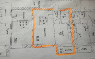 Продажа 1-комнатной квартиры, 39.44 м², ул. Тынышбайулы, дом  6 стр - Продажа квартир в Астане