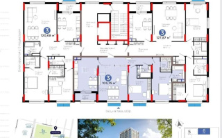 Продажа 3-комнатной квартиры, 103.75 м², ул. Е-116, дом  2 - Продажа  трехкомнатных квартир в Астане с фото