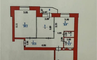 Продажа 3-комнатной квартиры, 75.4 м², ул. Рыскулбекова, дом  16/1 - Продажа  трехкомнатных квартир в Астане