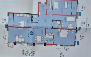 Продажа 4-комнатной квартиры, 148 м², пер. Лебедева, дом  1/1 - Продажа  четырехкомнатных квартир в новостройках Алматы без посредников