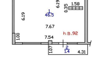 Продажа 2-комнатной квартиры, 46.5 м², 20 мкр., дом  46 - Продажа квартир в Алматы