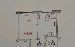 Продажа 1-комнатной квартиры, 37 м²