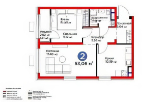 Продажа 2-комнатной квартиры, 53.6 м² - Продажа двухкомнатных квартир в Алматы - страница 61