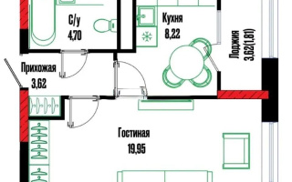 Продажа 1-комнатной квартиры, 38 м² - Продажа квартир в Астане без посредников