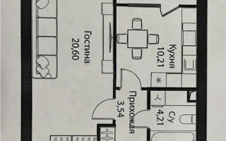 Продажа 1-комнатной квартиры, 40.18 м², ул. Жошы хана, дом  12/3 - Продажа  однокомнатных квартир в Астане