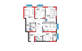 Продажа 4-комнатной квартиры, 125 м² - Продажа  четырехкомнатных квартир в новостройках Алматы - страница 3