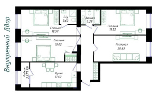 Продажа 4-комнатной квартиры, 118.27 м² - Продажа четырехкомнатных квартир в кирпичном доме в Казахстане - страница 8