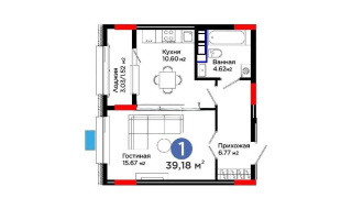 Продажа 1-комнатной квартиры, 39.18 м² - Недвижимость в Казахстане - страница 3