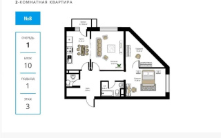 Продажа 2-комнатной квартиры, 79.9 м², ул. Торангы, дом  55 - Продажа  двухкомнатных квартир в новостройках Алматы с фото