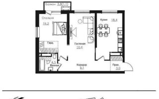 Продажа 3-комнатной квартиры, 75.9 м² - Продажа квартир в Алмалинском р-не Алматы