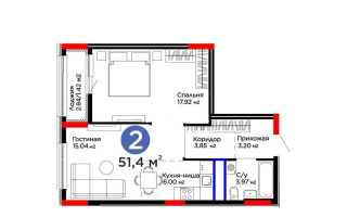 Продажа 2-комнатной квартиры, 51 м² - Продажа квартир в Астане в р-не Нура - страница 9