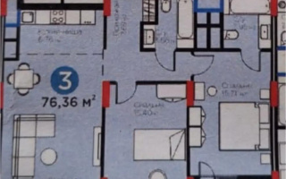 Продажа 3-комнатной квартиры, 78 м², пр. Туран, дом  41 - Продажа  трехкомнатных квартир в новостройках Астаны