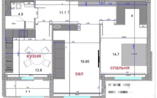 Продажа 2-комнатной квартиры, 69 м² - Продажа квартир от собственников в Астане